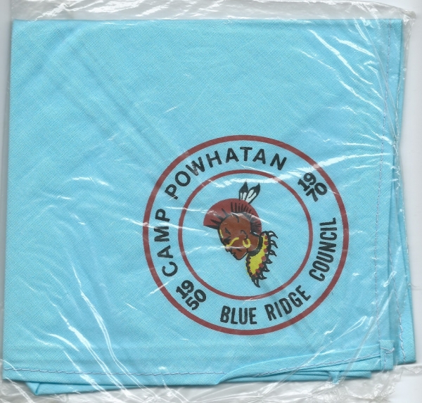 1970 Camp Powhatan Neckerchief