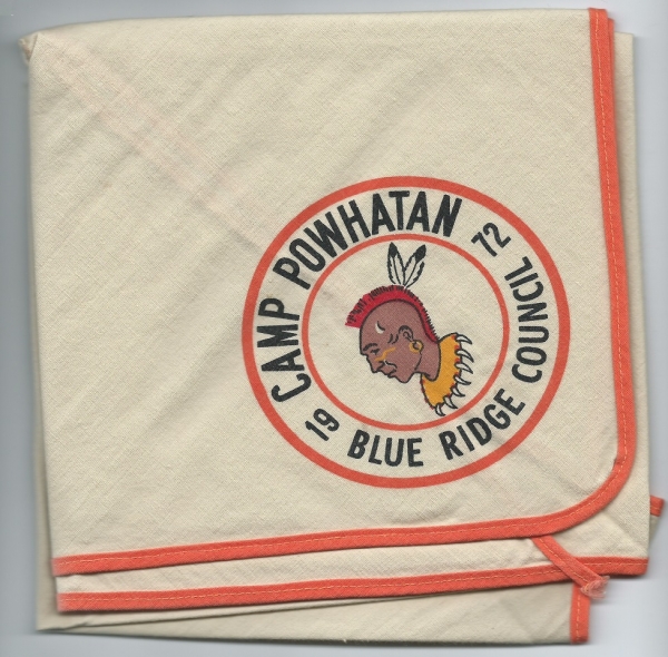 1972 Camp Powhatan Neckerchief