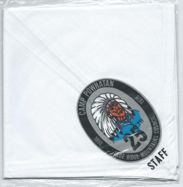 1975 Camp Powhatan Staff Neckerchief