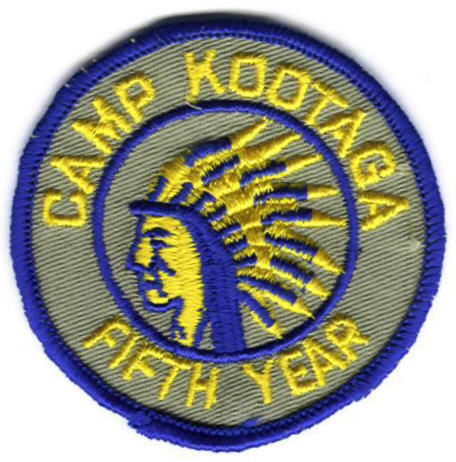 Camp Kootaga - 5th Year Camper