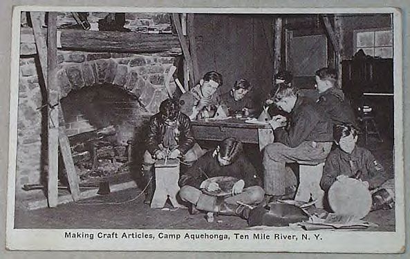 Camp Aquehonga - Postcard