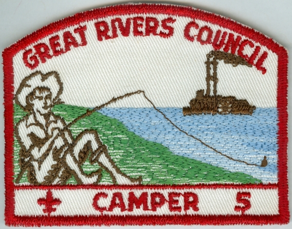 hat patch, Camper, 5 year