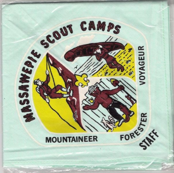 1973 Massawepie Scout Camps - Staff