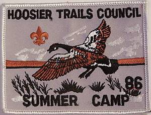 1986 Hoosier Trails Council Camps