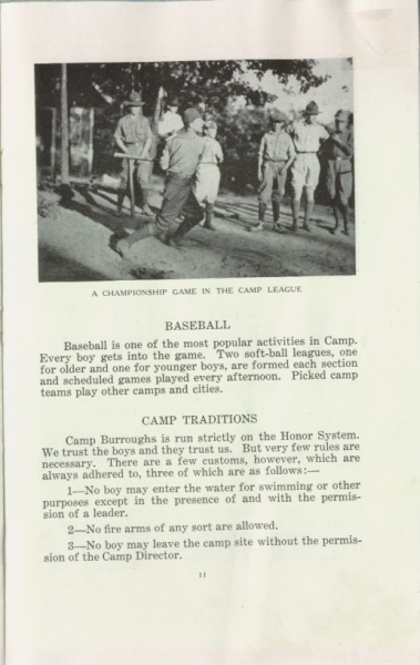 (12) 1922 Camp Burroughs - Booklet - Page 11