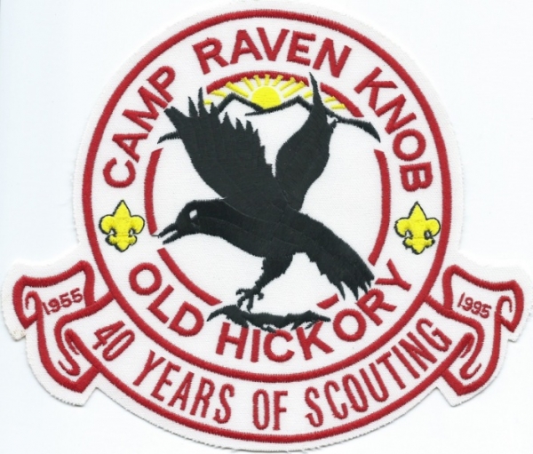 1995 Camp Raven Knob - Backpatch