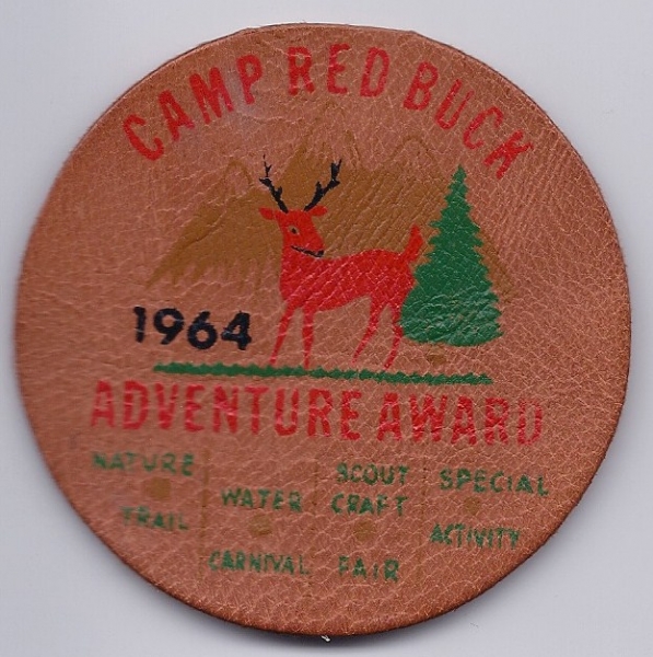 1964 Camp Red Buck - Adventure Award