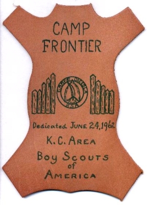 1962 Camp Frontier - Dedication