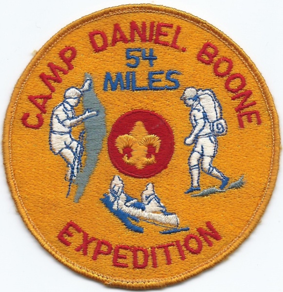 Camp Daniel Boone - 54 Miles Expedition