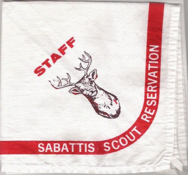 1968 Sabattis Scout Reservation - Staff