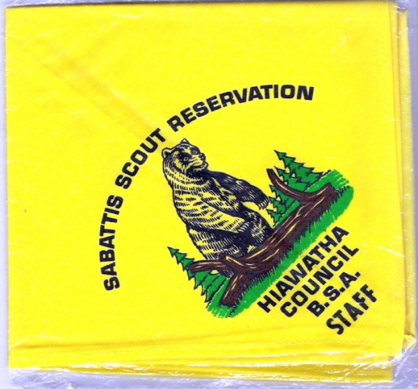 1973 Sabattis Scout Reservation - Staff