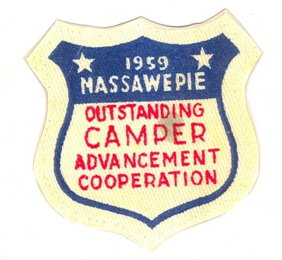 1959 Camp Massawepie - Award
