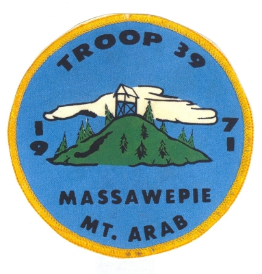 1971 Massawepie Scout Camps - Troop 39