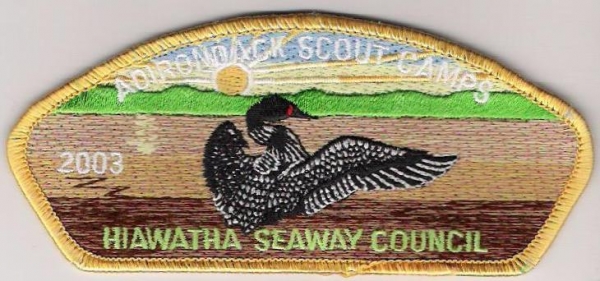 2003 Adirondack Scout Camps - Scoutmaster CSP