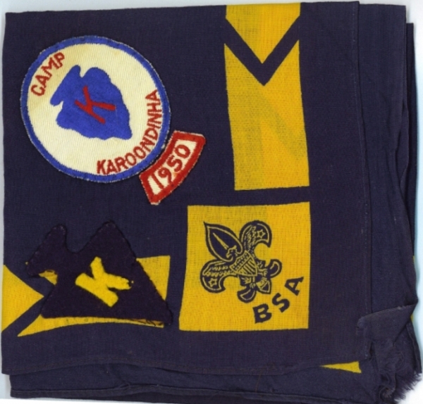 1950 Camp Karoondinha - Felt Arrowhead