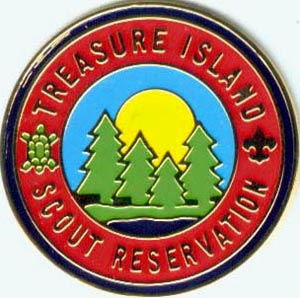 Treasure Island Scout Reservation - Pin