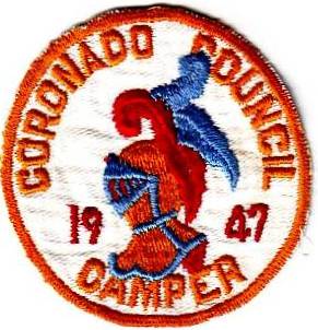 1947 Coronado Council Camps