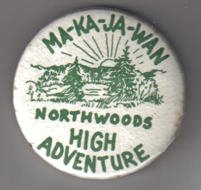 Camp Ma-ka-ja-wan - Button