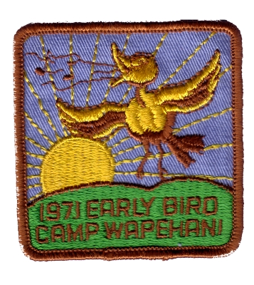 1971 Camp Wapehani - Early Bird