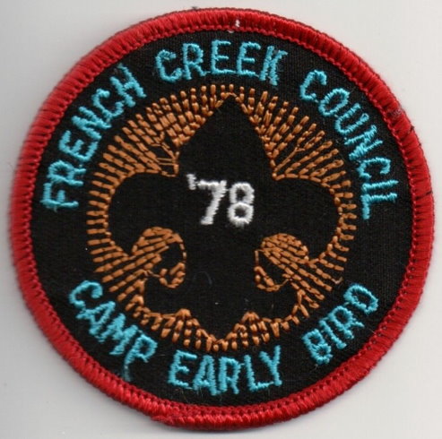 1978 French Creek Council Camps - Early Bird