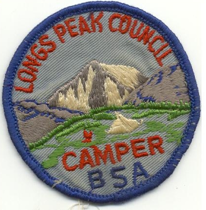 Longs Peak Council Camper