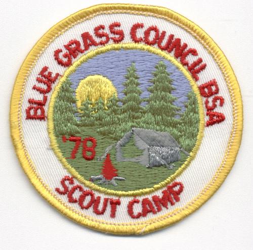 1978 Blue Grass Council Camps