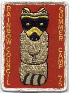 1975 Rainbow Council Summer Camp