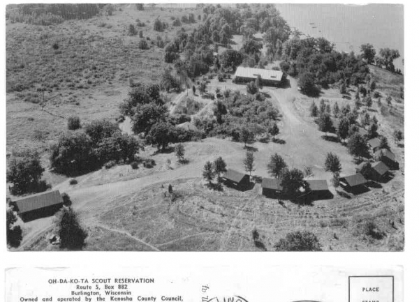 1959 Oh-Da-Ko-Ta Scout Reservation - Post Card