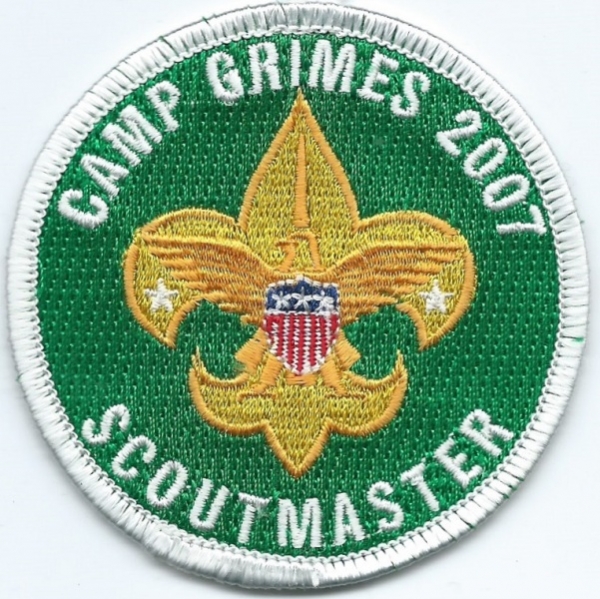 2007 Camp Grimes - Scoutmaster Merit badge