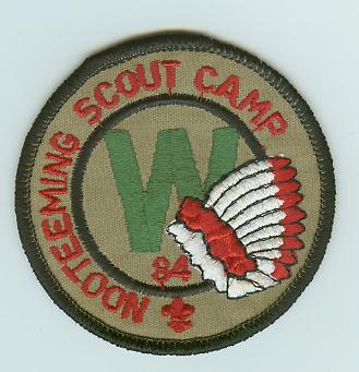 1984 Nooteeming Scout Camp