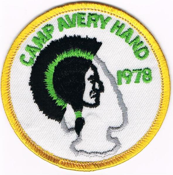 1978 Camp Avery Hand