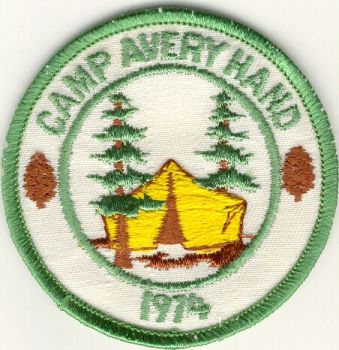 1974 Camp Avery Hand