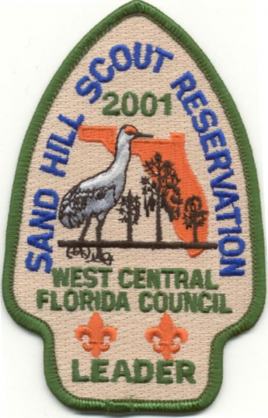 2001 Sand Hill Scout Reservation - Leader