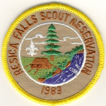 1983 Resica Falls Scout Reservation