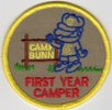 Camp Bunn - First Year Camper