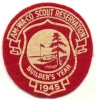 1945 Am-Wa-Co Scout Reservation - Buliders Year