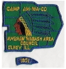 1951 Camp Am-Wa-Co - Rocker 1951 Camp Am-Wa-Co - Rocker