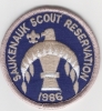 1986 Saukenauk Scout Reservation