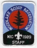 1989 Wood Lake Scout Reservation - Staff 1989 Wood Lake Scout Reservation - Staff