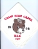 1968 Camp Bear Creek - Staff 1968 Camp Bear Creek - Staff
