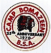 1970 Camp Bomazeen - 25th Anniversary