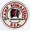 1965 Camp Bomazeen - 20th Anniversary