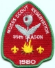 1980 Moses Scout Reservation - 35th 1980 Moses Scout Reservation - 35th