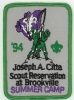 1994 Joseph A. Citta Scout Reservation 1994 Joseph A. Citta Scout Reservation