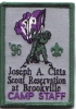1996 Joseph A. Citta Scout Reservation - Staff 1996 Joseph A. Citta Scout Reservation - Staff