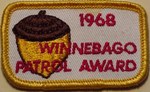 1968 Winnebago Scout Reservation - Patrol Award 1968 Winnebago Scout Reservation - Patrol Award