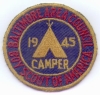 1945 Baltimore Area Council Camper 1945 Baltimore Area Council Camper