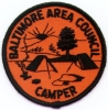 Baltimore Area Council Camper