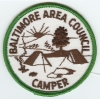 Baltimore Area Council Camper