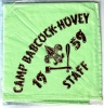 1959 Camp Babcock Hovey - Staff